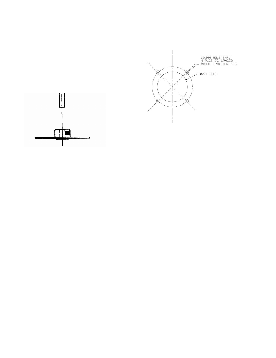 Installation | Fawcett TM Upper - Hyd. Driven User Manual | Page 4 / 19