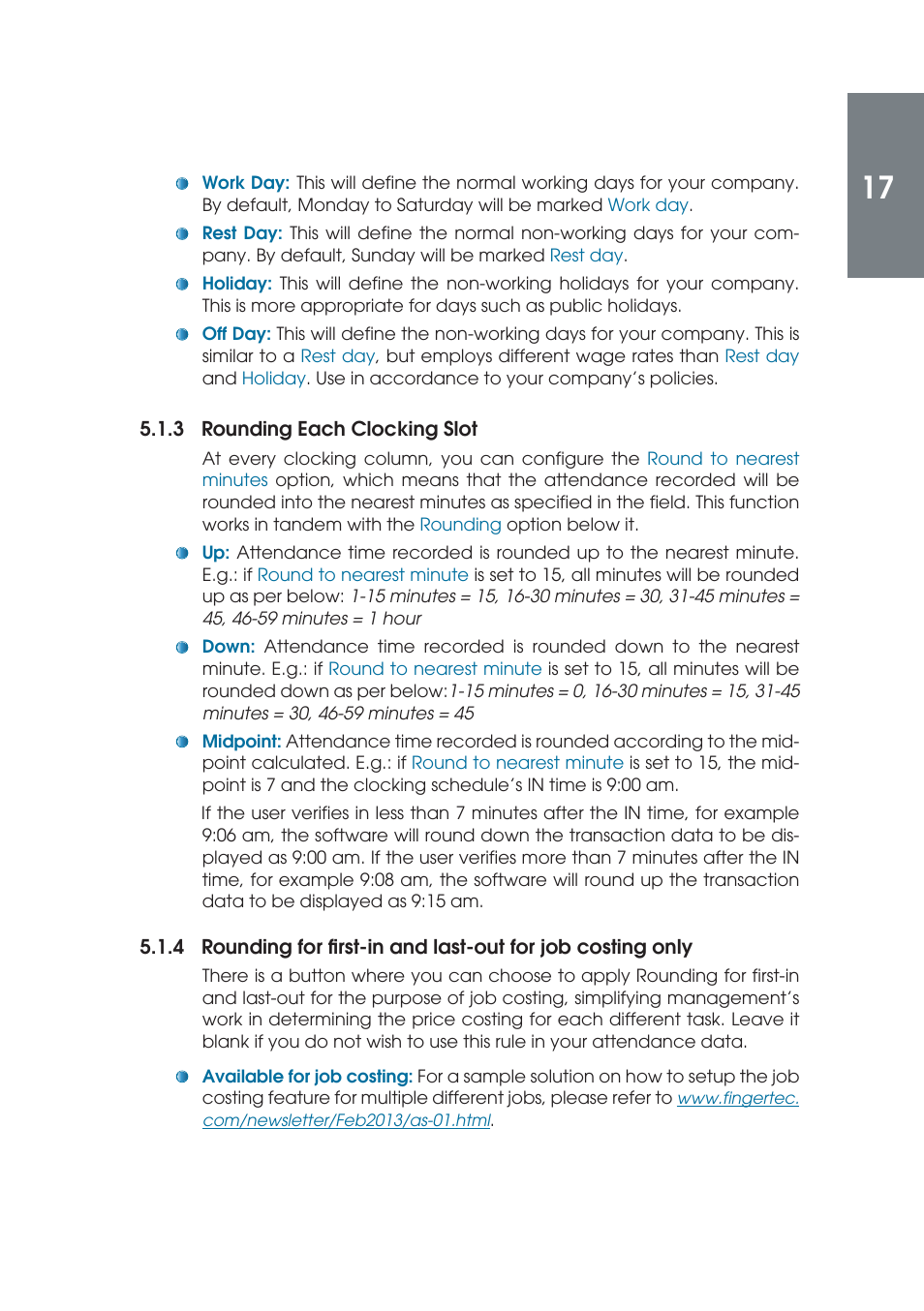 FingerTec TCMS V2 (Abridged Vesion) User Manual | Page 16 / 46