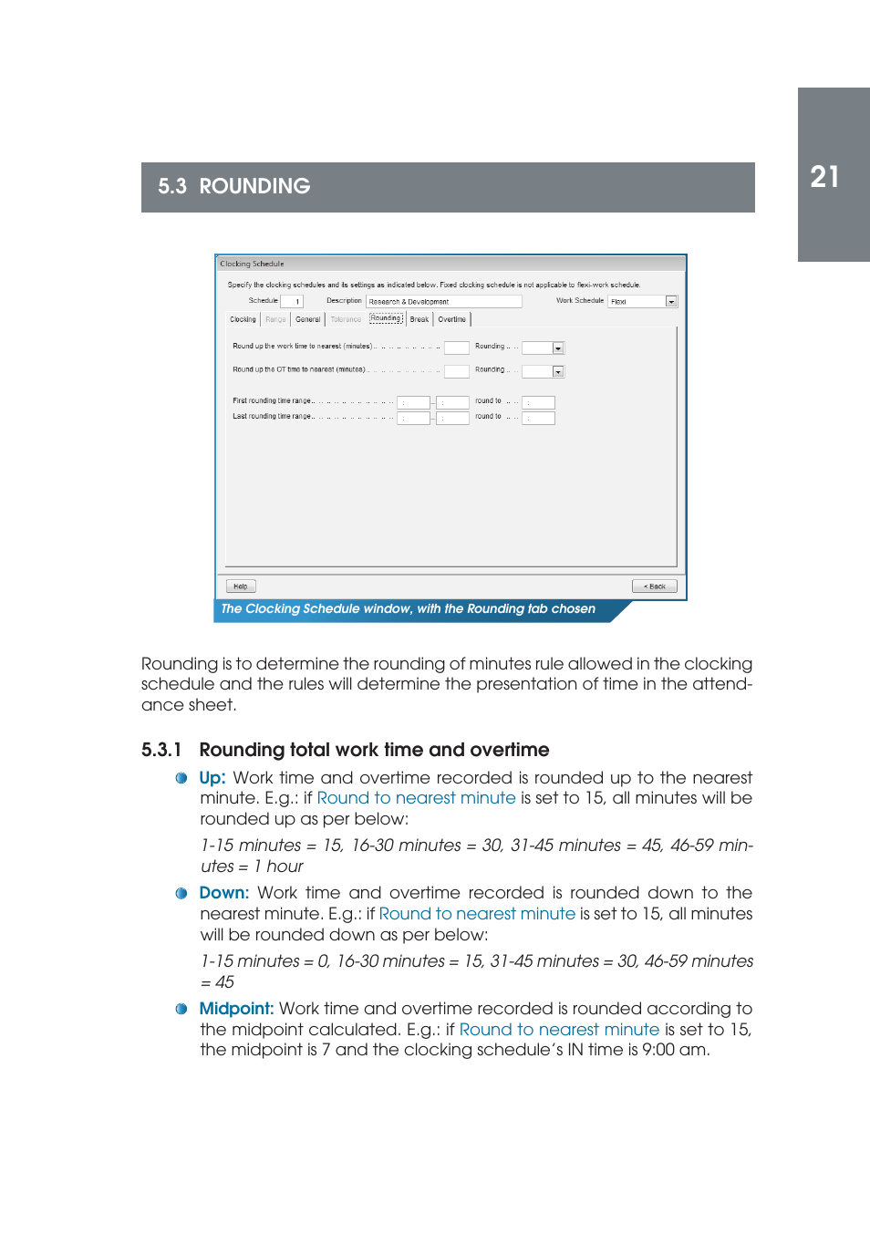 3 rounding | FingerTec TCMS V2 (Abridged Vesion) User Manual | Page 20 / 46