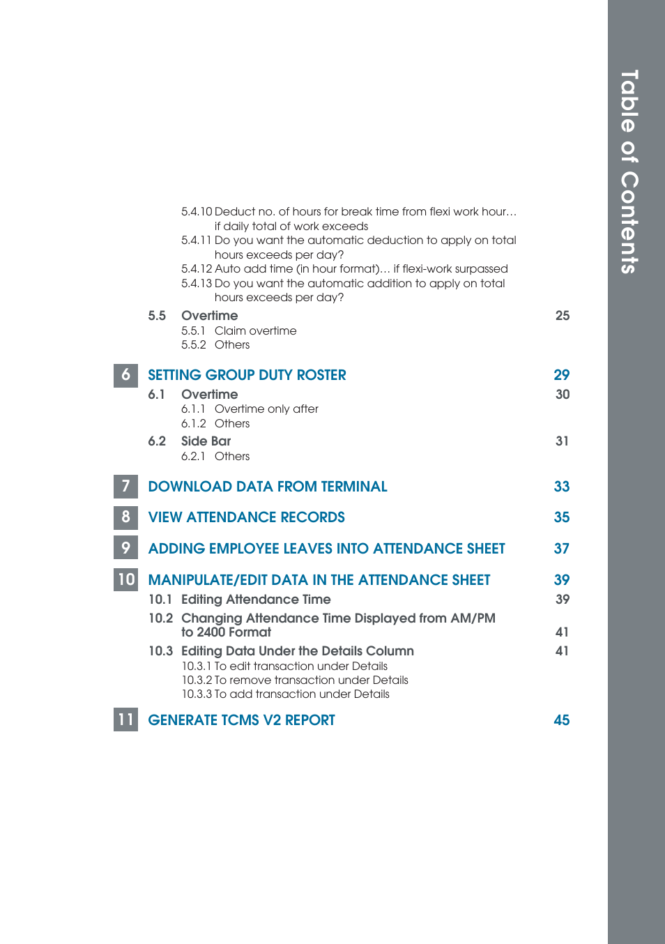 FingerTec TCMS V2 (Abridged Vesion) User Manual | Page 4 / 46
