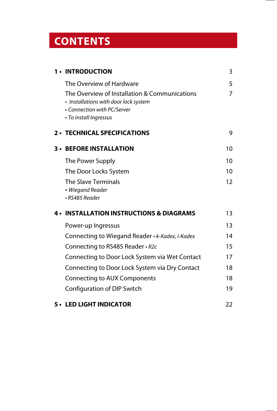 FingerTec Ingressus IV User Manual | Page 2 / 24
