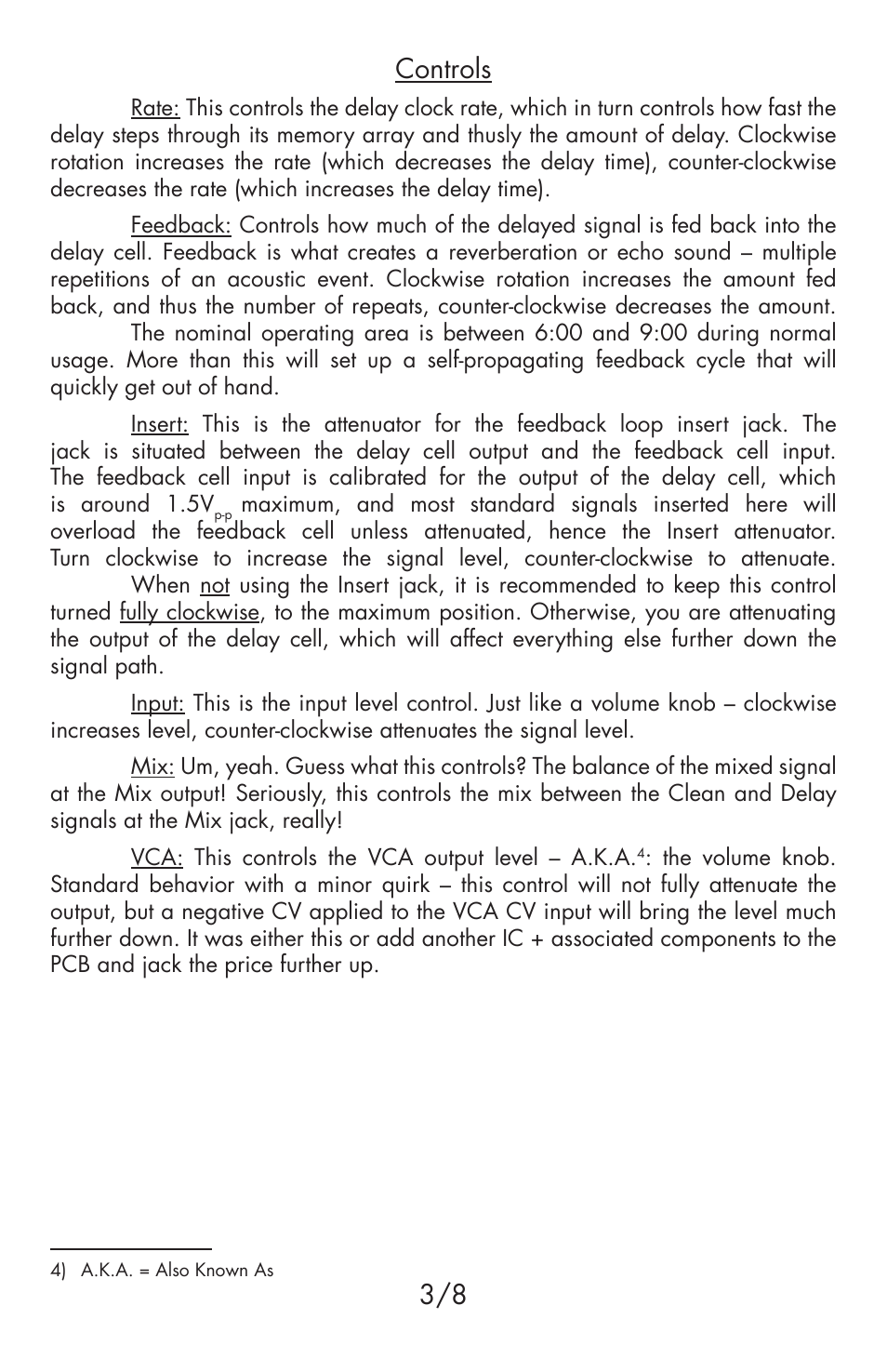 3/8 controls | Flight of Harmony Sound of Shadows rev1.0 User Manual | Page 4 / 9