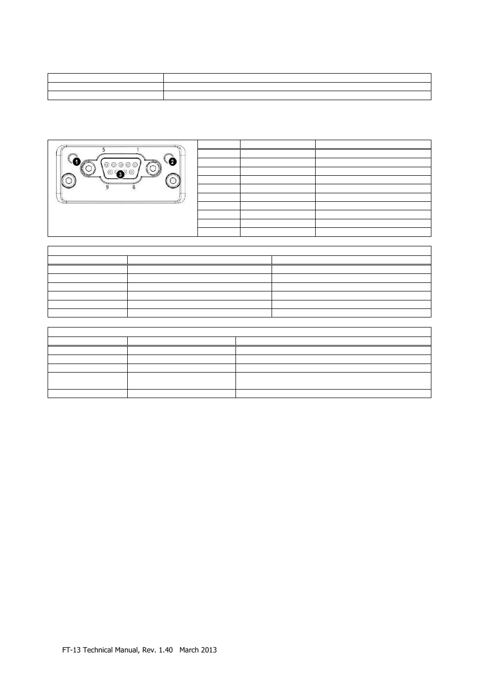 Canopen option, 1 electrical connections, Setup | Data structure, 7 canopen option, 2 setup [0--] interface block [03-] canopen, 3 data structure, 034 x ] data format, 035 xx] address | Flintec FT-13 User Manual | Page 42 / 56