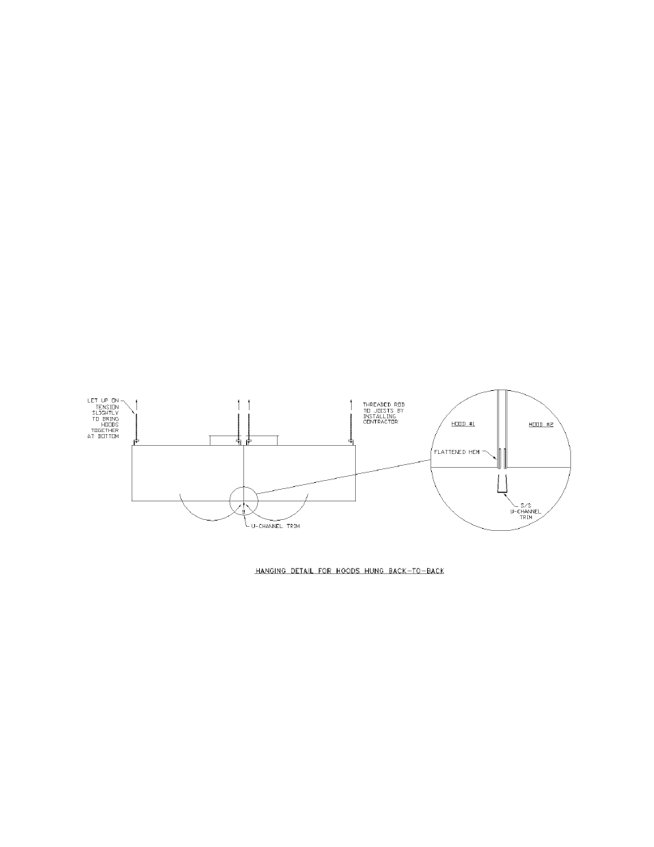 Back-to-back hoods | FloAire Canopy Hood User Manual | Page 14 / 40