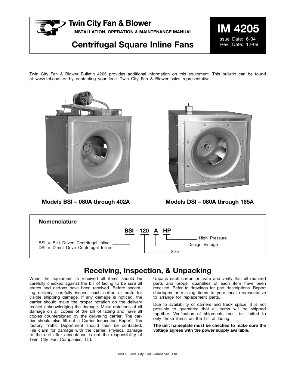 FloAire SIDD-FA User Manual | 12 pages