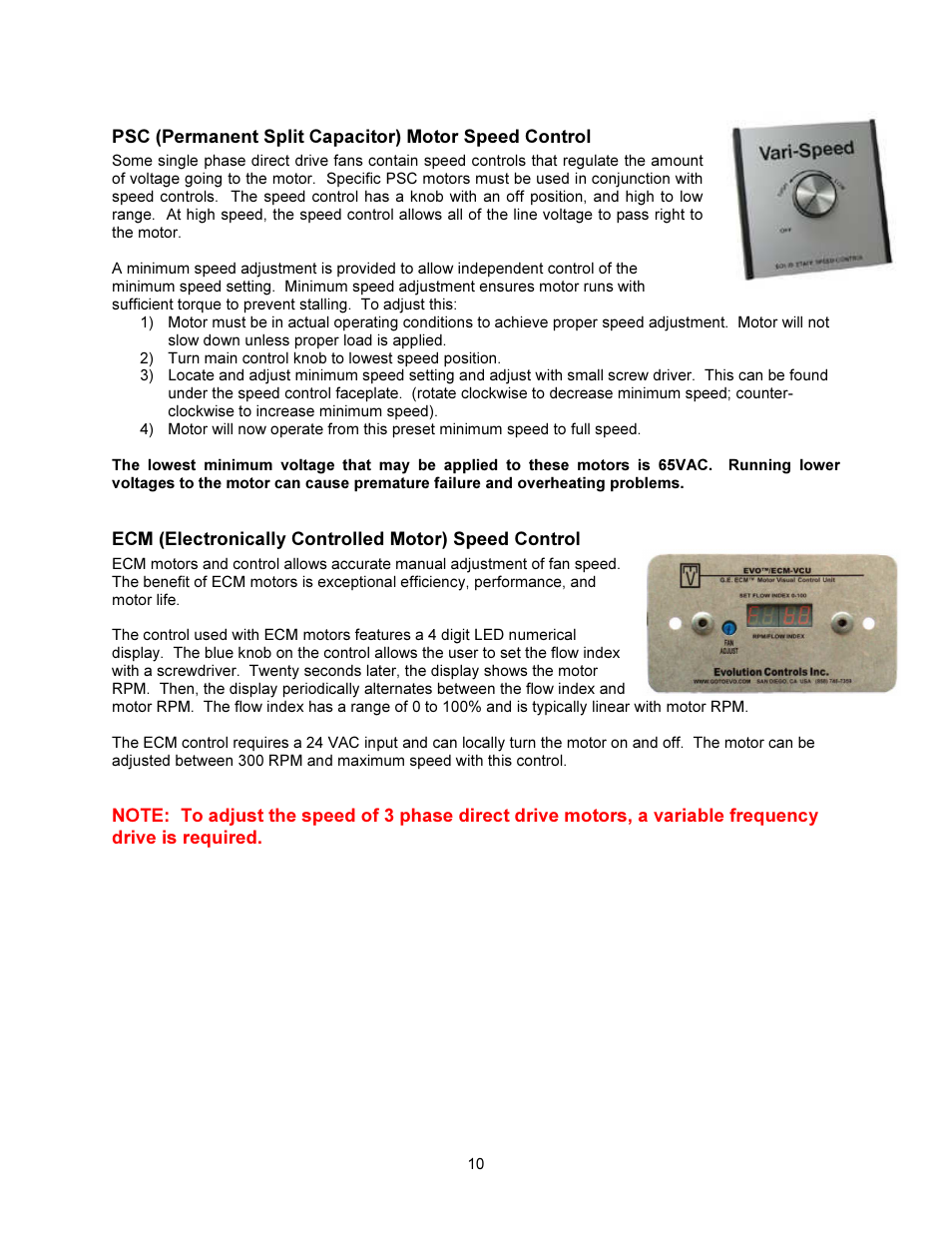 FloAire Compact Direct Fired Heater User Manual | Page 10 / 32