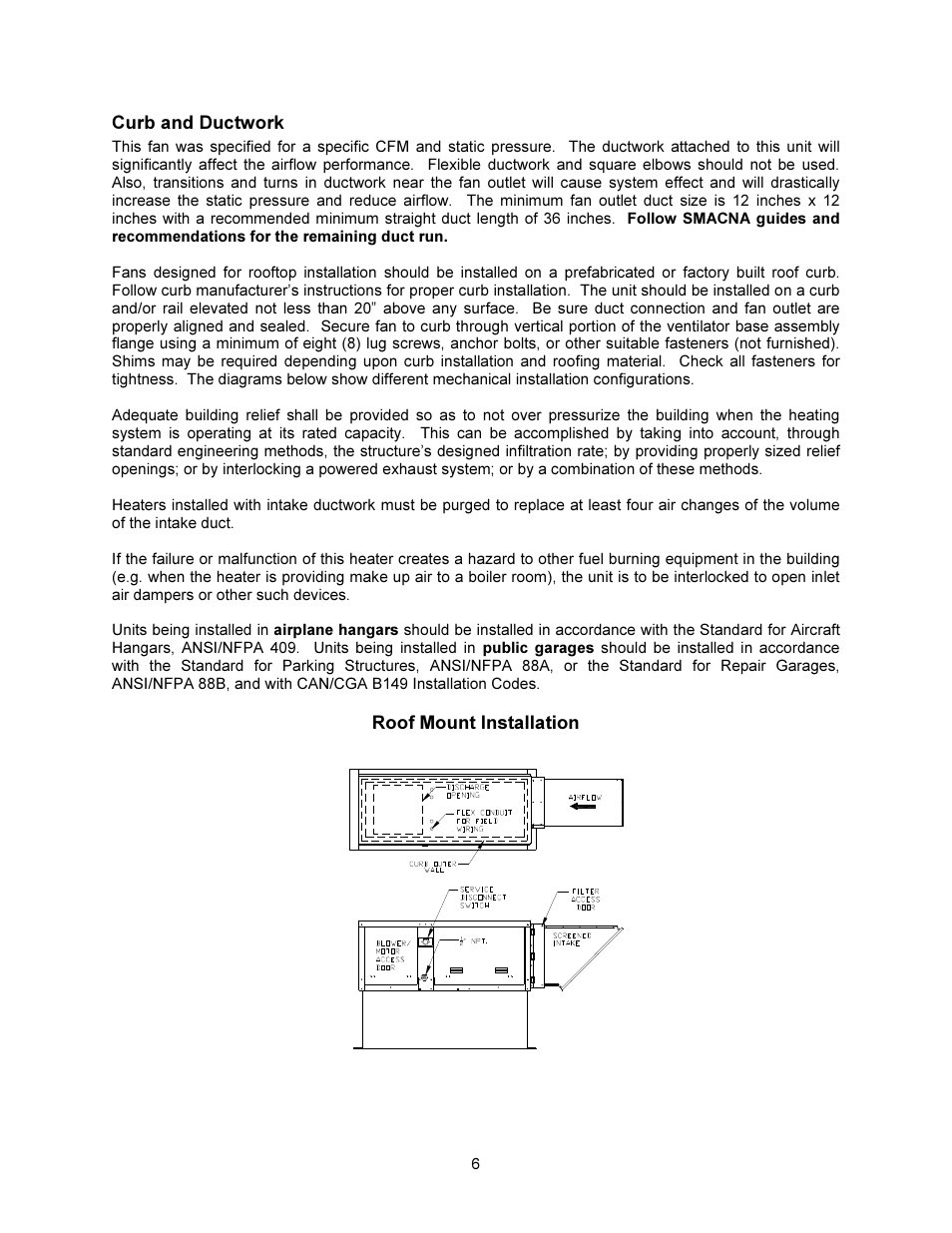 FloAire Compact Direct Fired Heater User Manual | Page 6 / 32