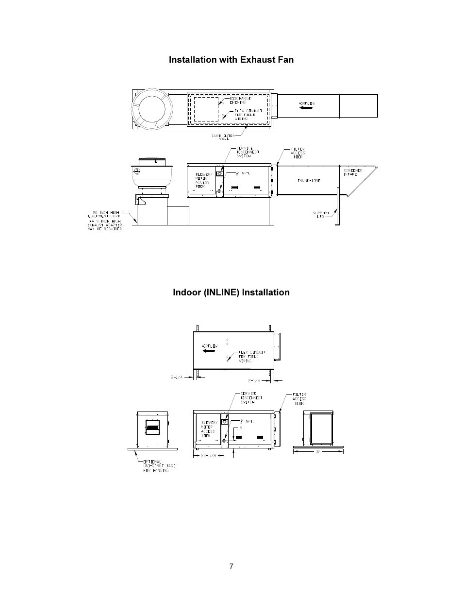 FloAire Compact Direct Fired Heater User Manual | Page 7 / 32
