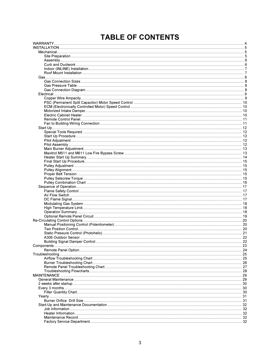 FloAire F-D Installation User Manual | Page 3 / 32