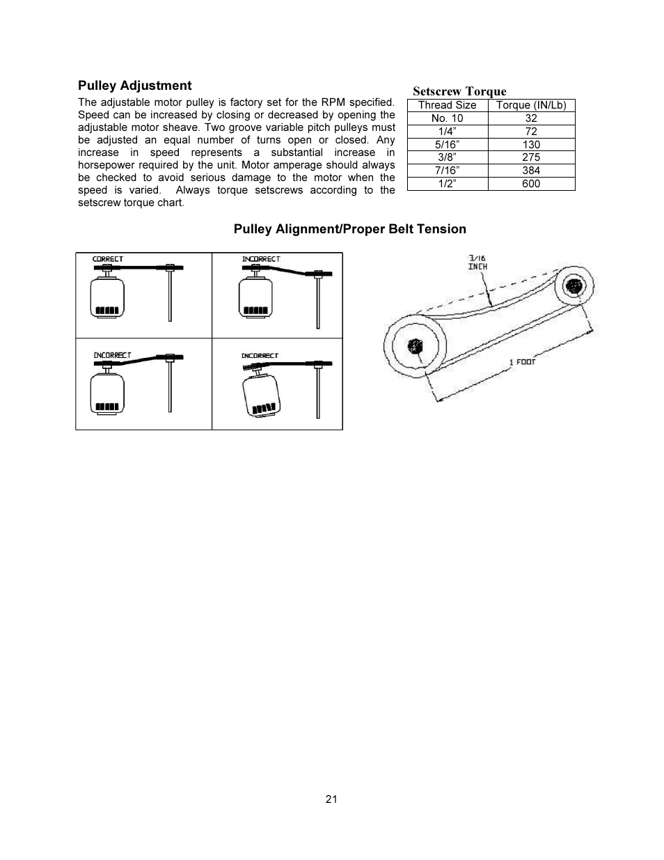 FloAire INDIRECT FIRED BENT TUBE MODULE User Manual | Page 21 / 44