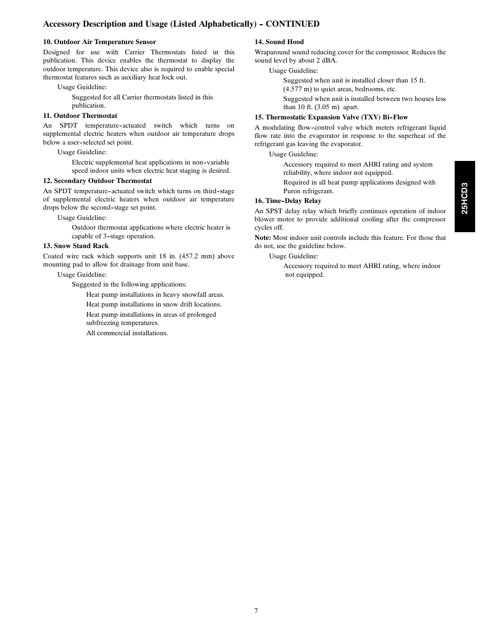 FloAire 25HCD3 User Manual | Page 7 / 24