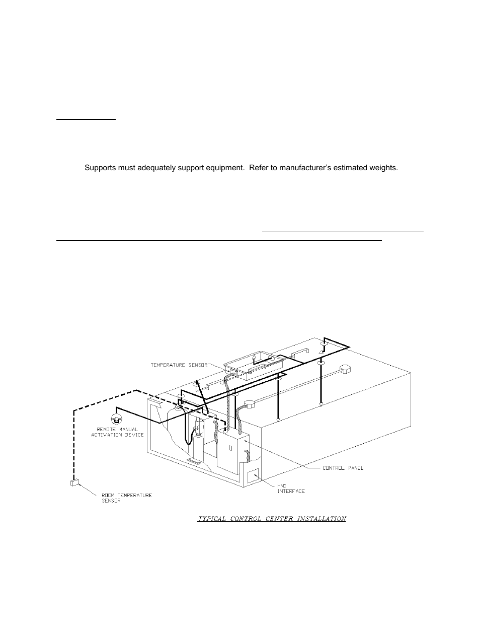 Installation, Mechanical, Site preparation | Assembly, Room sensor installation, Utility cabinet installation (typical) | FloAire Demand Control Ventilation System User Manual | Page 6 / 36