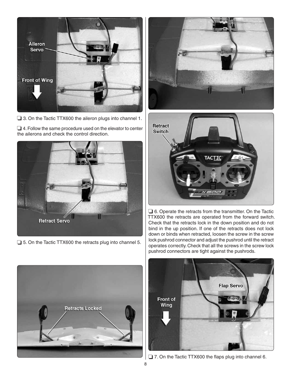 Flyzone FLZA4314 User Manual | Page 8 / 20