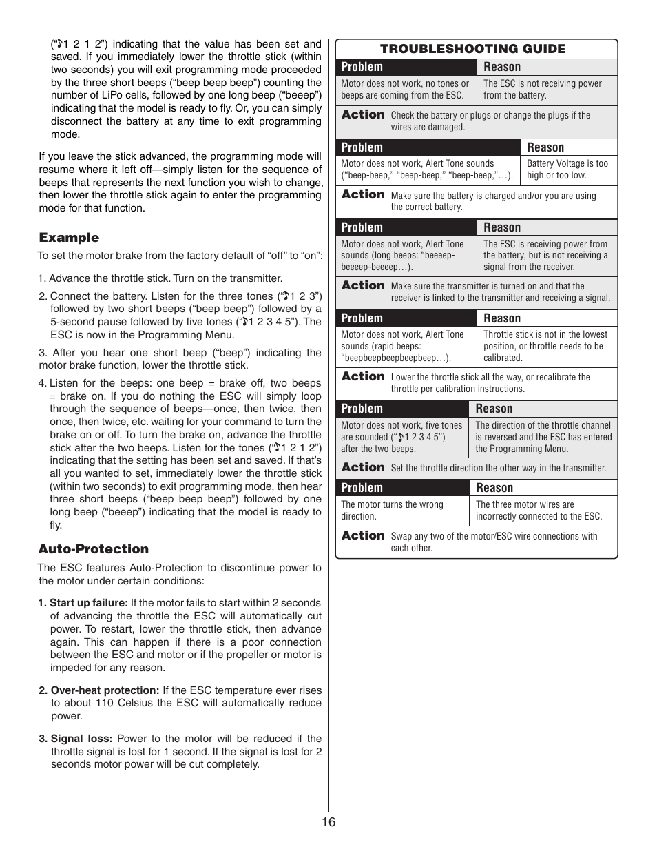 Flyzone FLZA3322 User Manual | Page 16 / 24