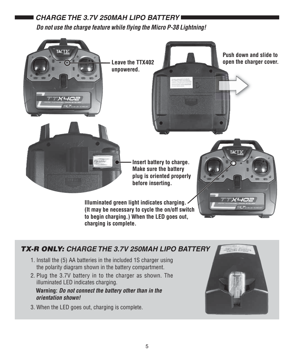 Flyzone FLZA3330 User Manual | Page 5 / 12