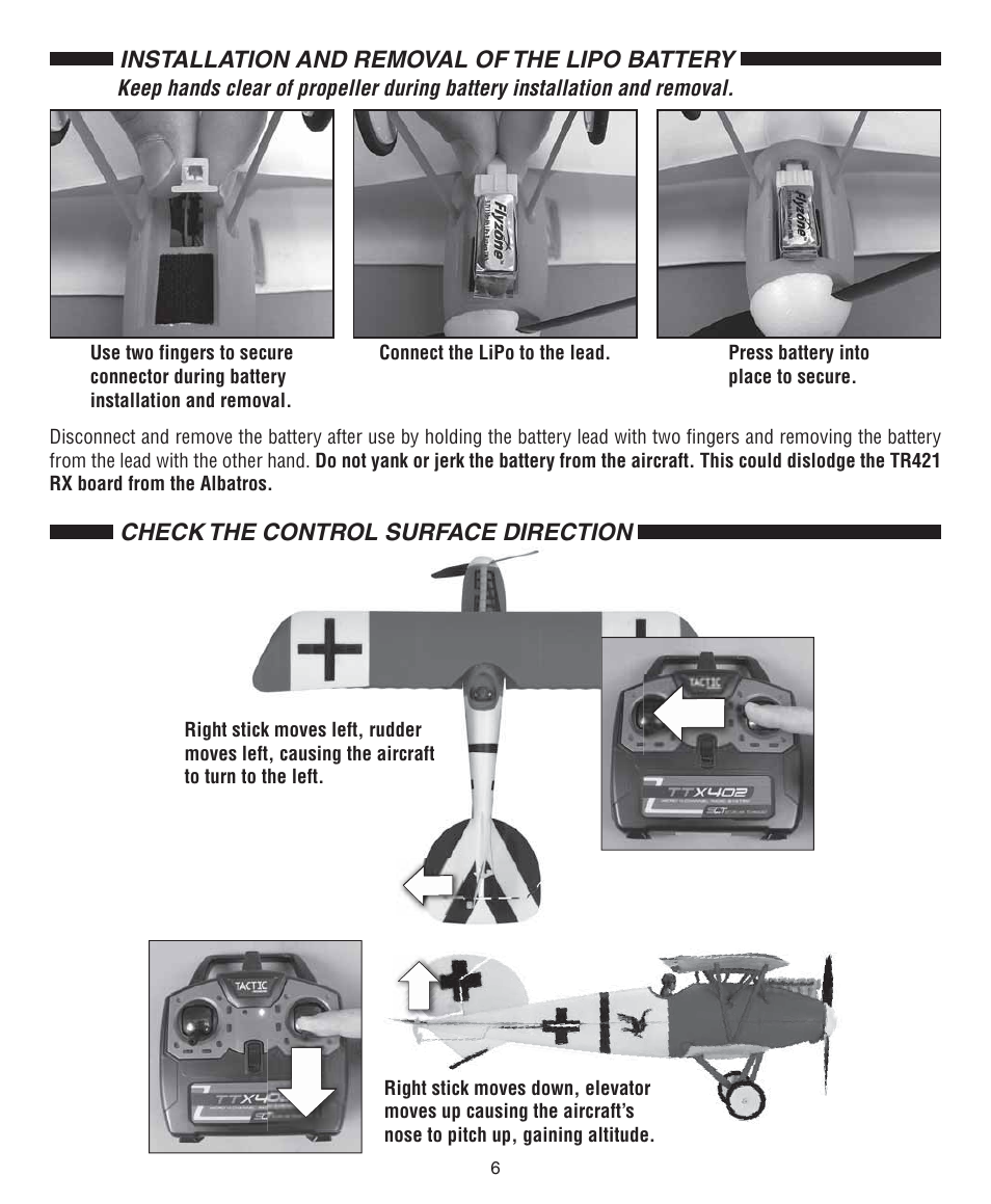 Flyzone FLZA2010 User Manual | Page 6 / 12