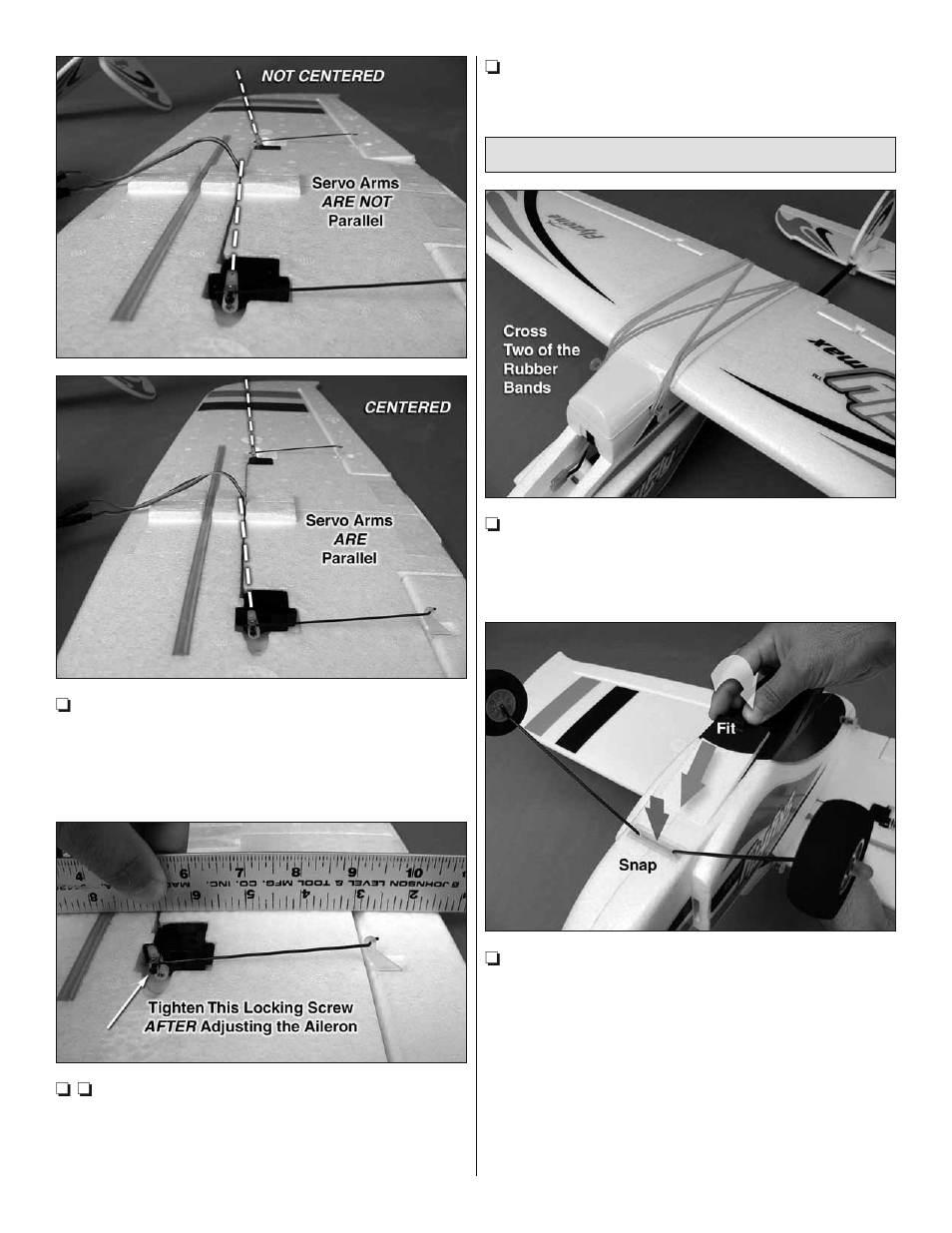 Final assembly | Flyzone HCAA2511 User Manual | Page 10 / 20