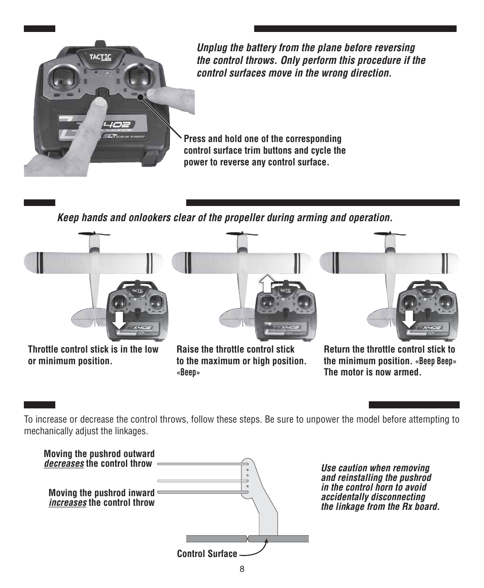 Flyzone FLZA2020 User Manual | Page 8 / 12