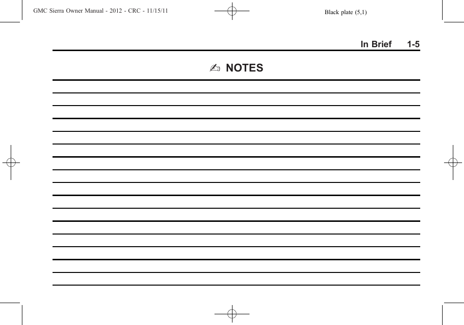 GMC 2012 Sierra User Manual | Page 11 / 556