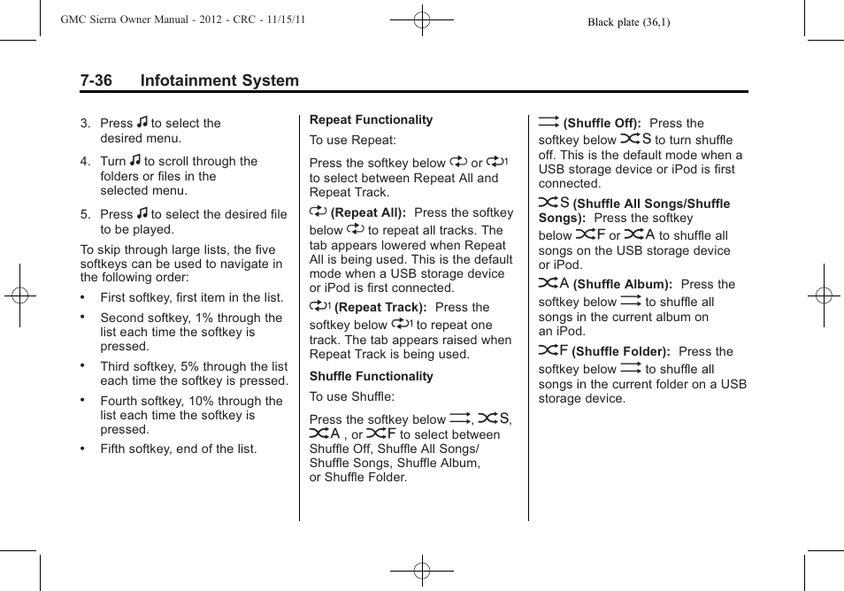 GMC 2012 Sierra User Manual | Page 246 / 556
