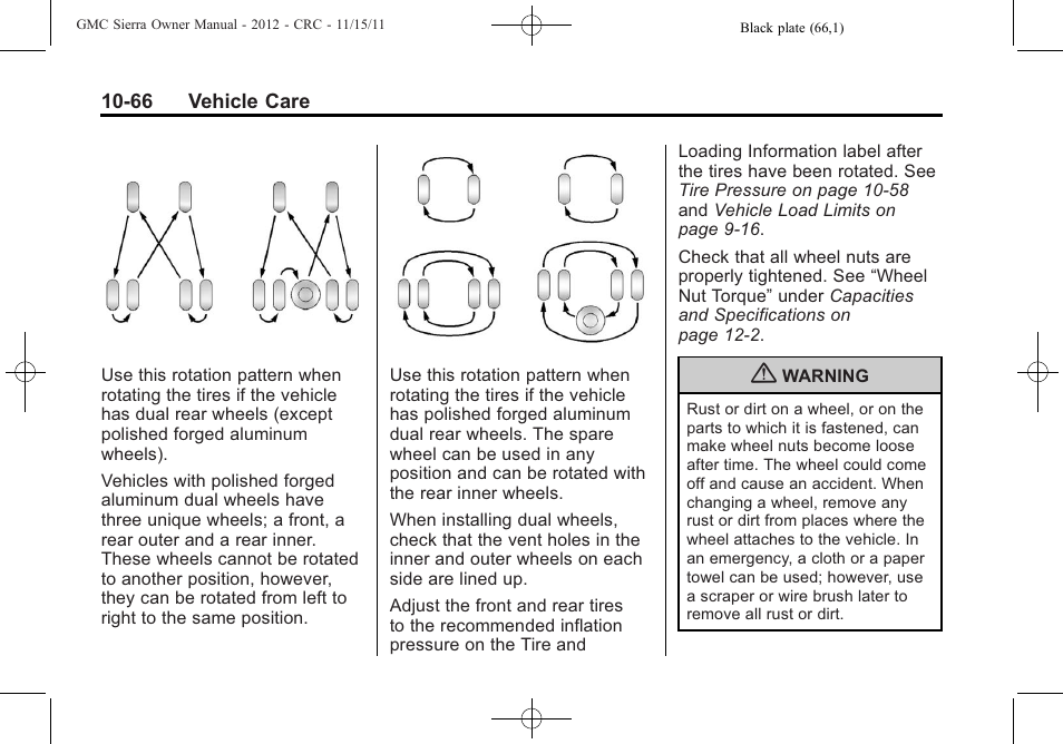 GMC 2012 Sierra User Manual | Page 452 / 556
