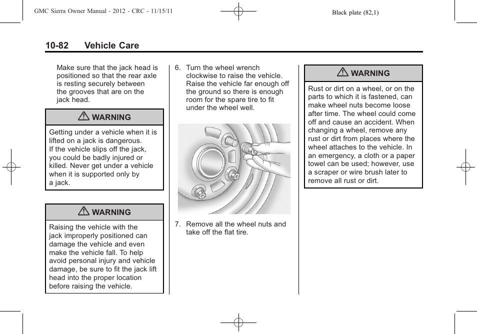GMC 2012 Sierra User Manual | Page 468 / 556