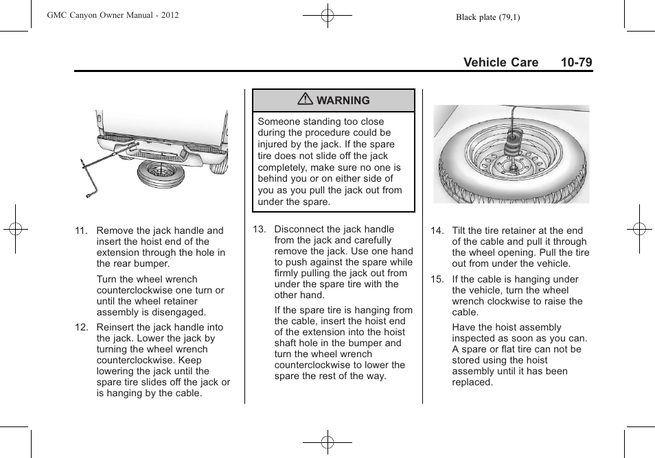 GMC 2012 Canyon User Manual | Page 315 / 386