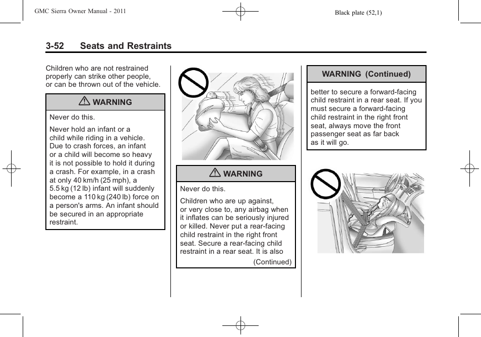 GMC 2011 Sierra User Manual | Page 120 / 594