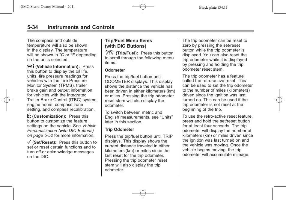 GMC 2011 Sierra User Manual | Page 182 / 594