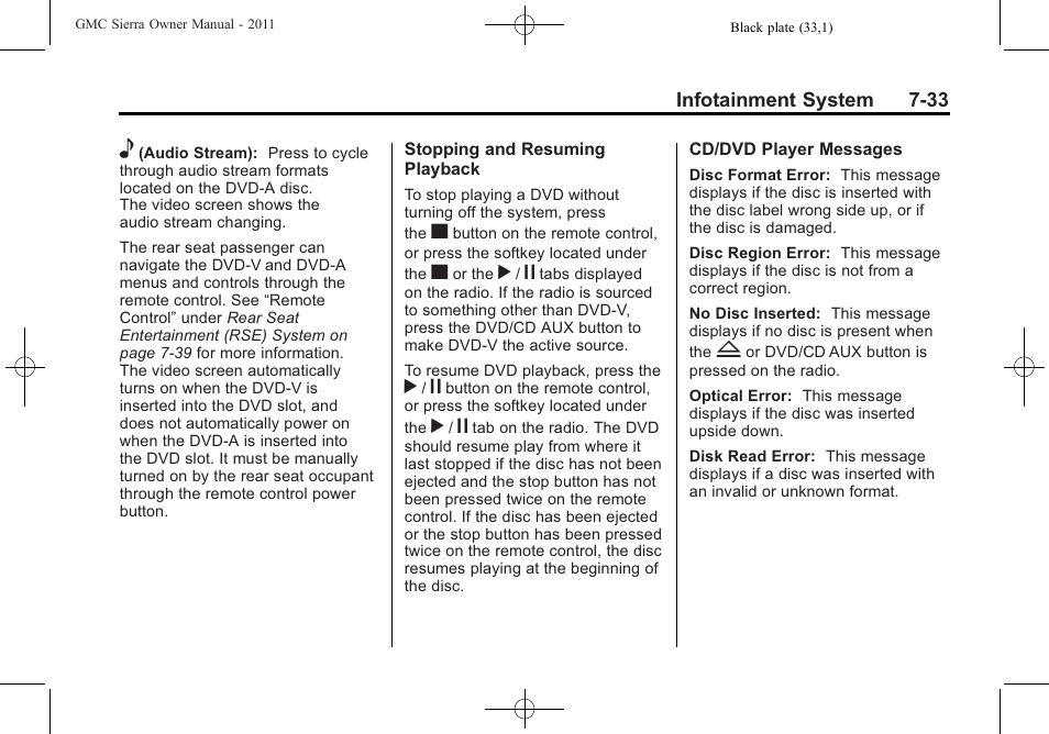 GMC 2011 Sierra User Manual | Page 259 / 594