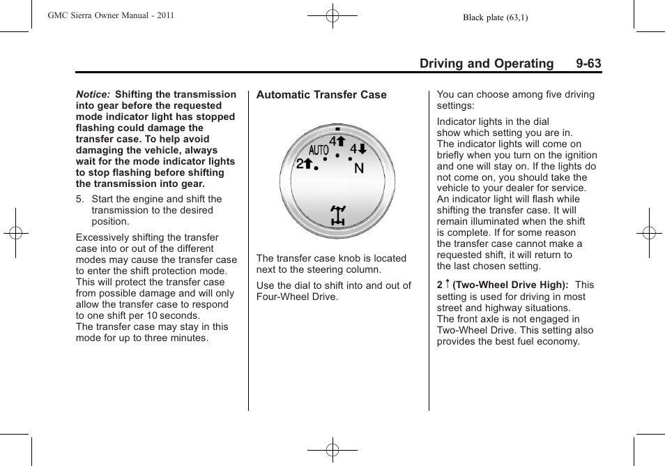 GMC 2011 Sierra User Manual | Page 357 / 594