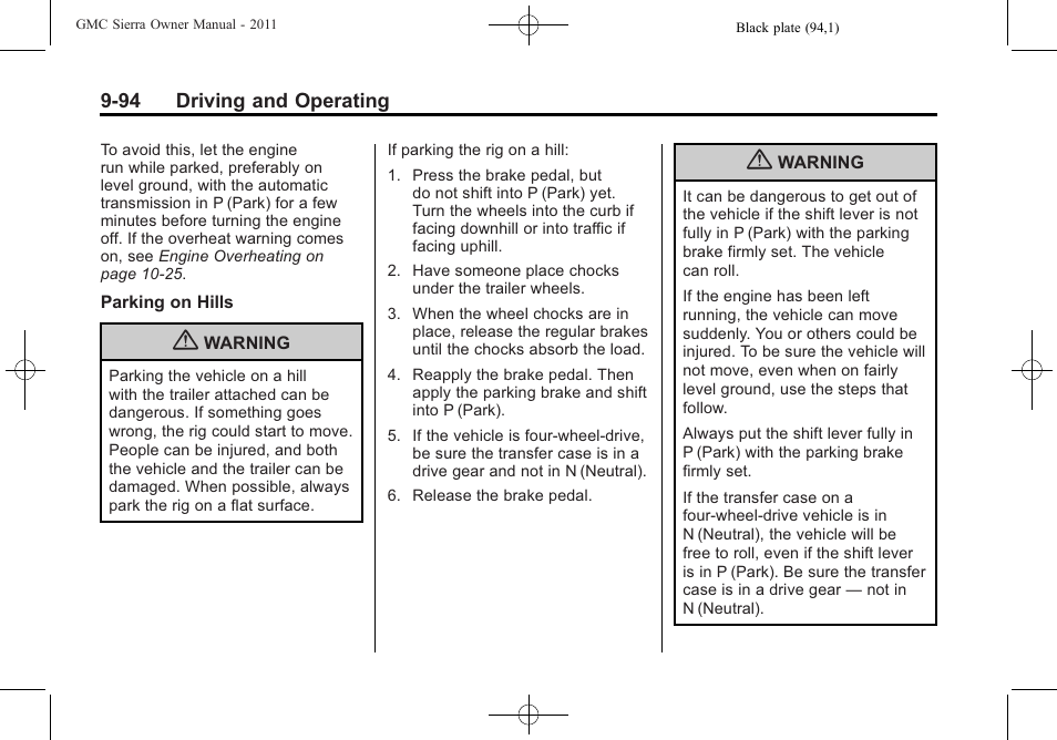 GMC 2011 Sierra User Manual | Page 388 / 594