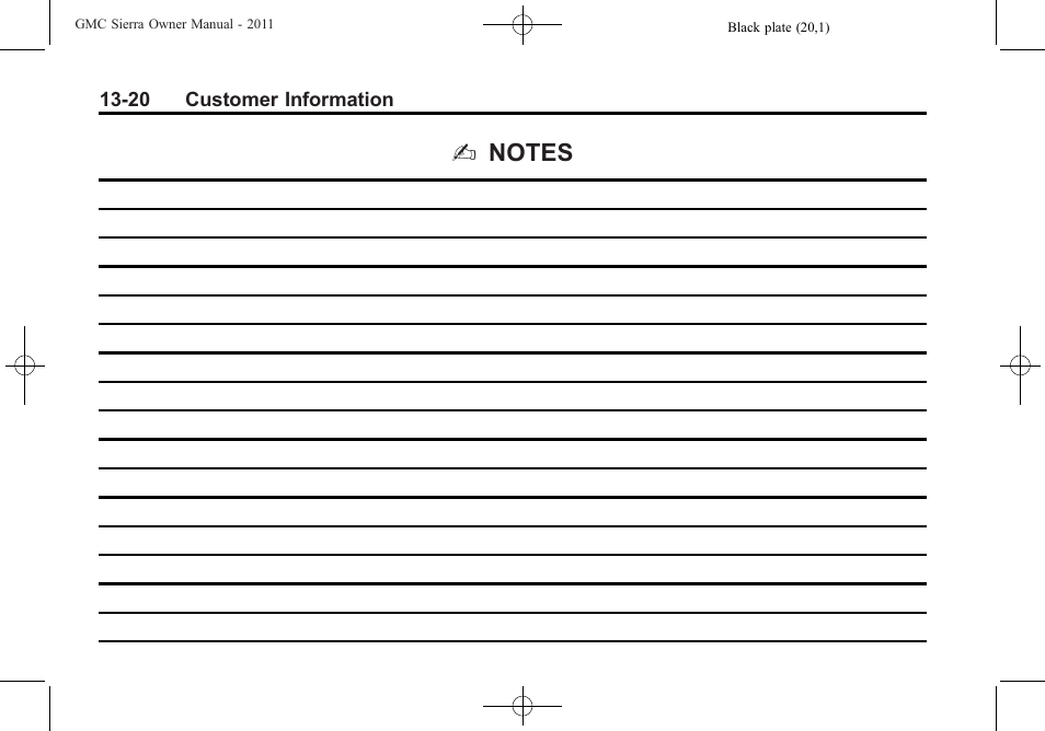 GMC 2011 Sierra User Manual | Page 580 / 594