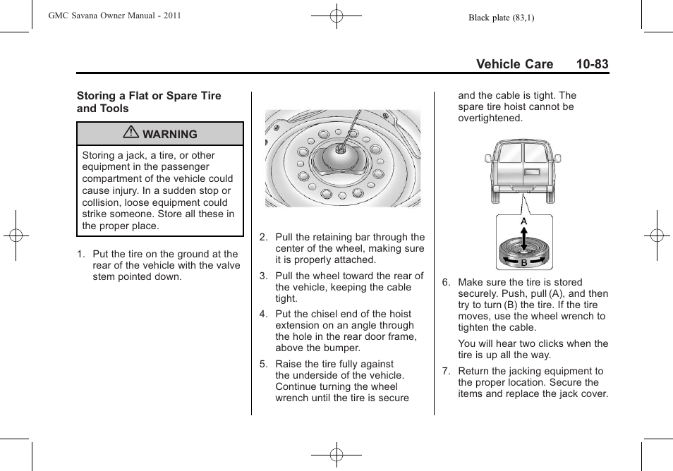 GMC 2011 Savana User Manual | Page 349 / 410