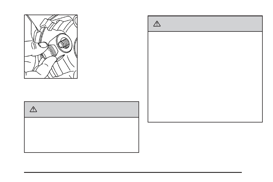 Caution | GMC 2009 Savana User Manual | Page 331 / 406