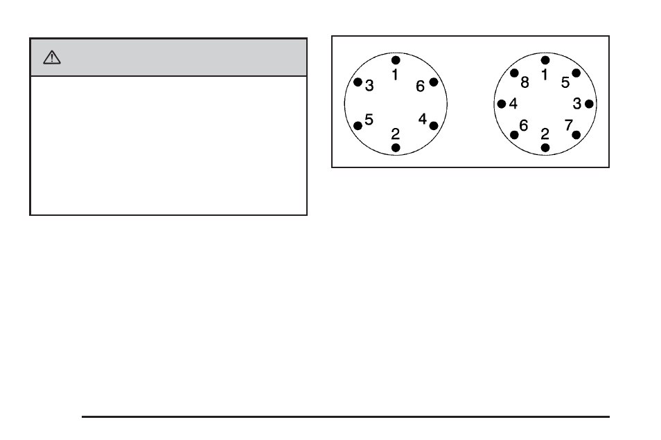 Caution | GMC 2009 Savana User Manual | Page 332 / 406