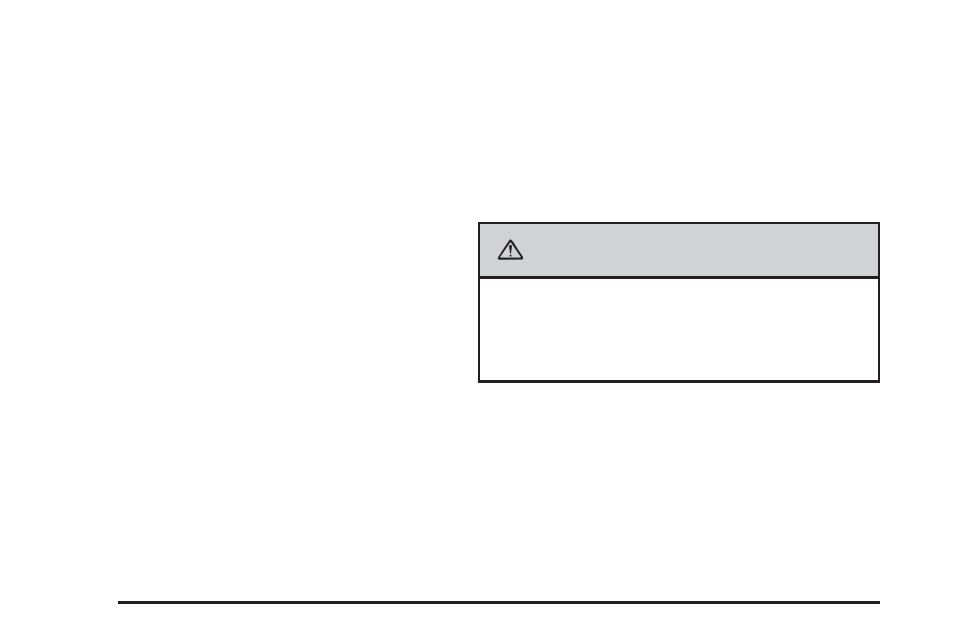 Caution | GMC 2009 Savana User Manual | Page 80 / 406