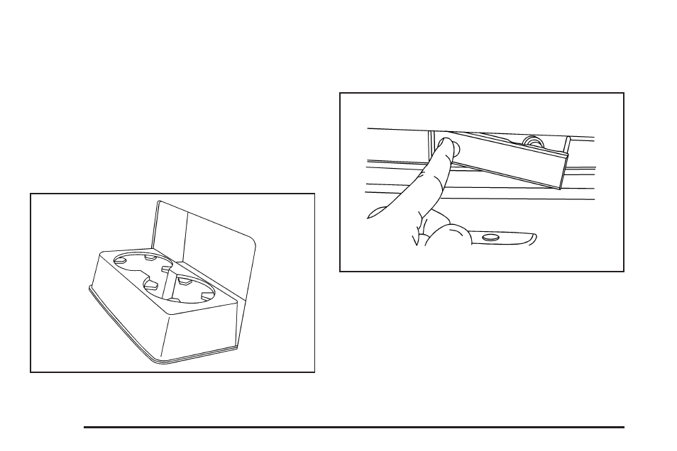 Storage areas, Glove box, Cupholder(s) | Instrument panel storage, Storage areas -56 | GMC 2009 Sierra User Manual | Page 132 / 478