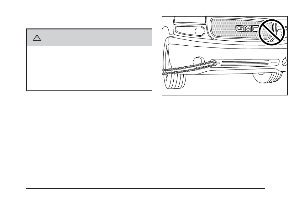 Recovery hooks, Recovery hooks -33, Caution | GMC 2009 Sierra User Manual | Page 291 / 478