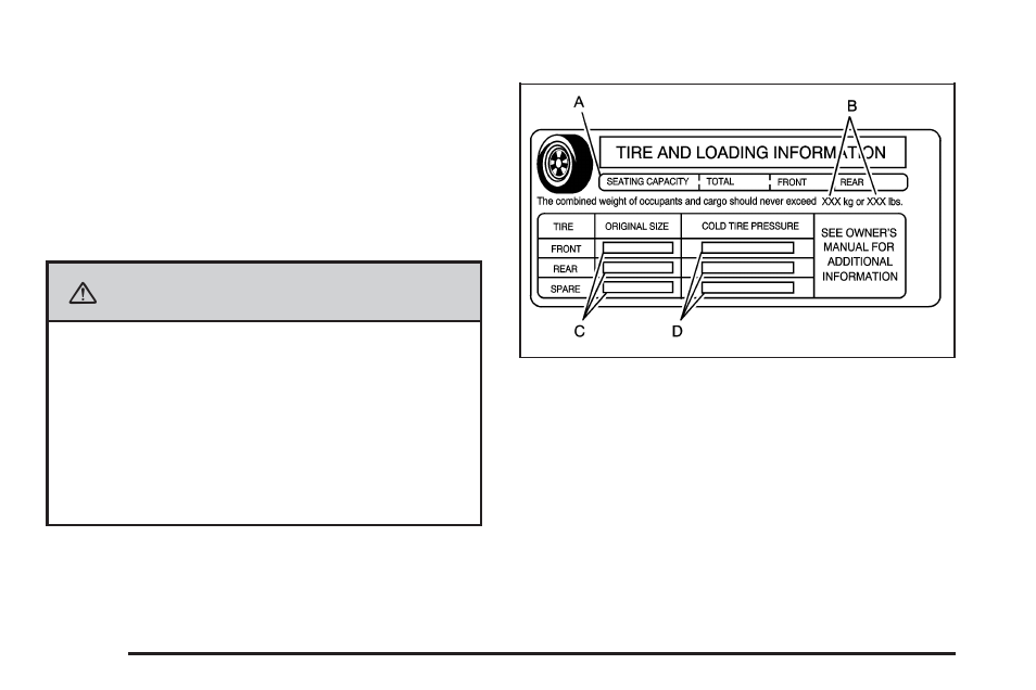 Loading your vehicle, Loading your vehicle -34, Caution | GMC 2009 Sierra User Manual | Page 292 / 478