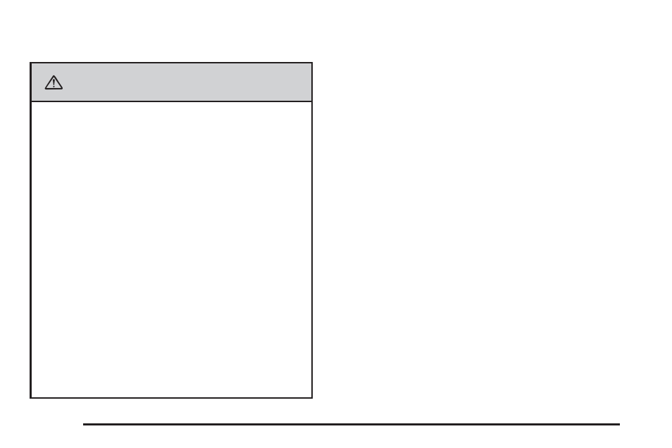 Caution | GMC 2009 Sierra User Manual | Page 308 / 478