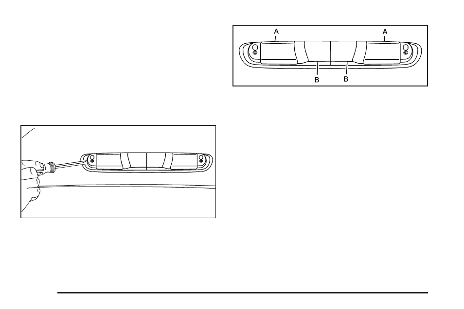 Center high-mounted stoplamp (chmsl), And cargo lamp -54 | GMC 2009 Sierra User Manual | Page 366 / 478