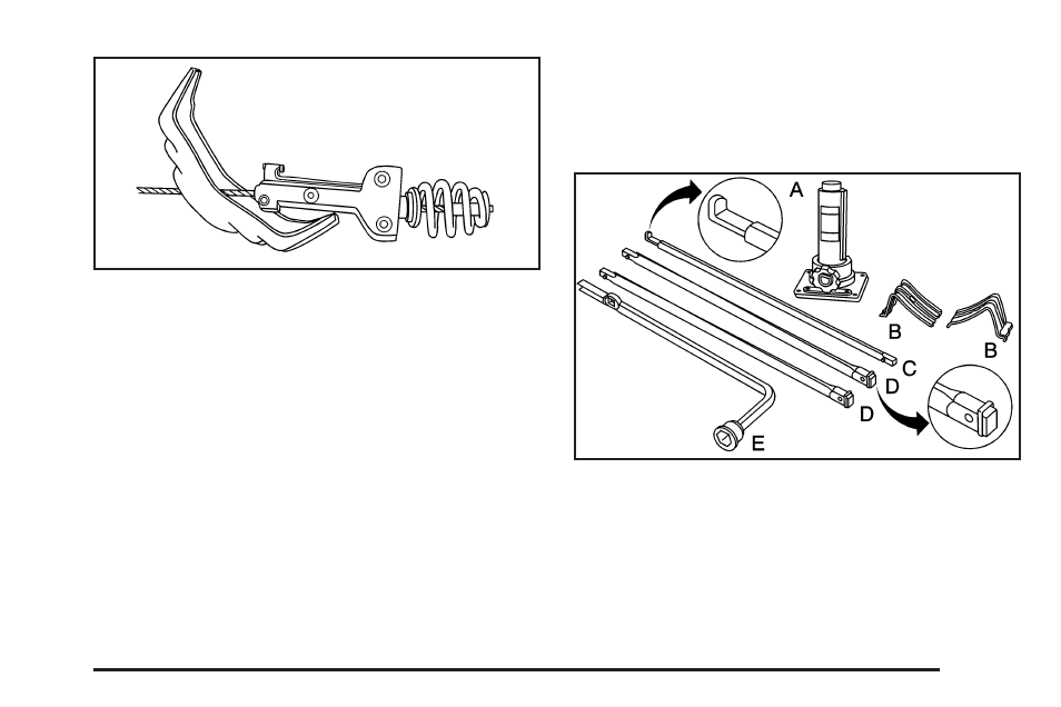 Removing the flat tire and installing, The spare tire -85 | GMC 2009 Sierra User Manual | Page 397 / 478