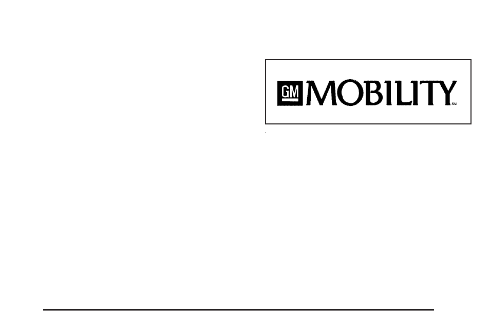 Gm mobility reimbursement program, Gm mobility reimbursement program -7 | GMC 2008 Envoy User Manual | Page 441 / 468
