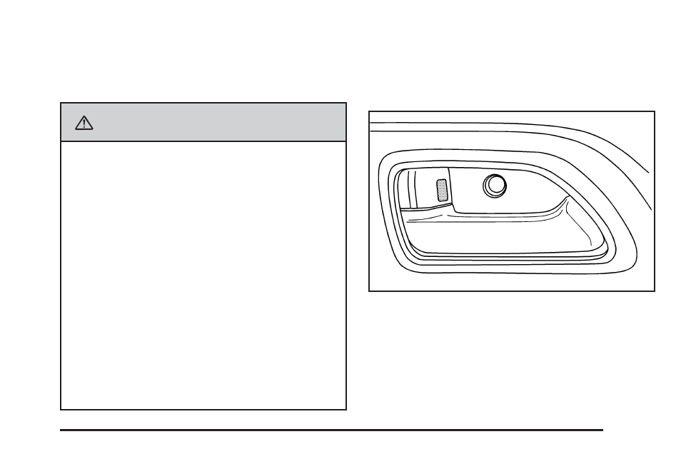 Doors and locks, Door locks, Doors and locks -7 | Door locks -7, Caution | GMC 2008 Canyon User Manual | Page 87 / 428