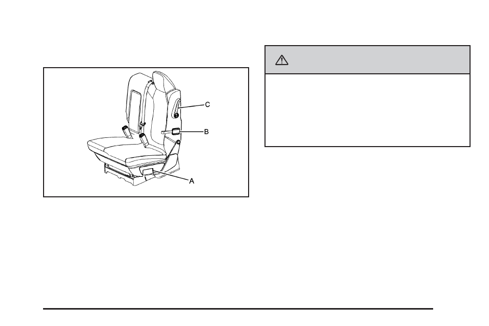 Rear seats, Rear seat operation, Rear seats -11 | Rear seat operation -11, Caution | GMC 2008 Acadia User Manual | Page 15 / 472