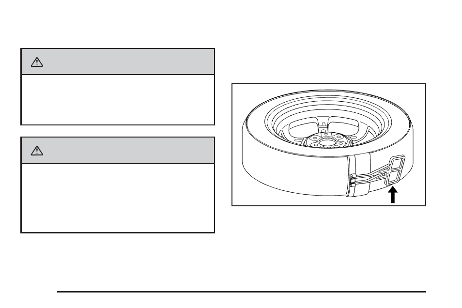 Caution | GMC 2008 Acadia User Manual | Page 392 / 472
