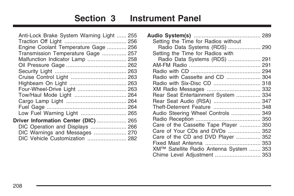 GMC 2007 Sierra User Manual | Page 208 / 674