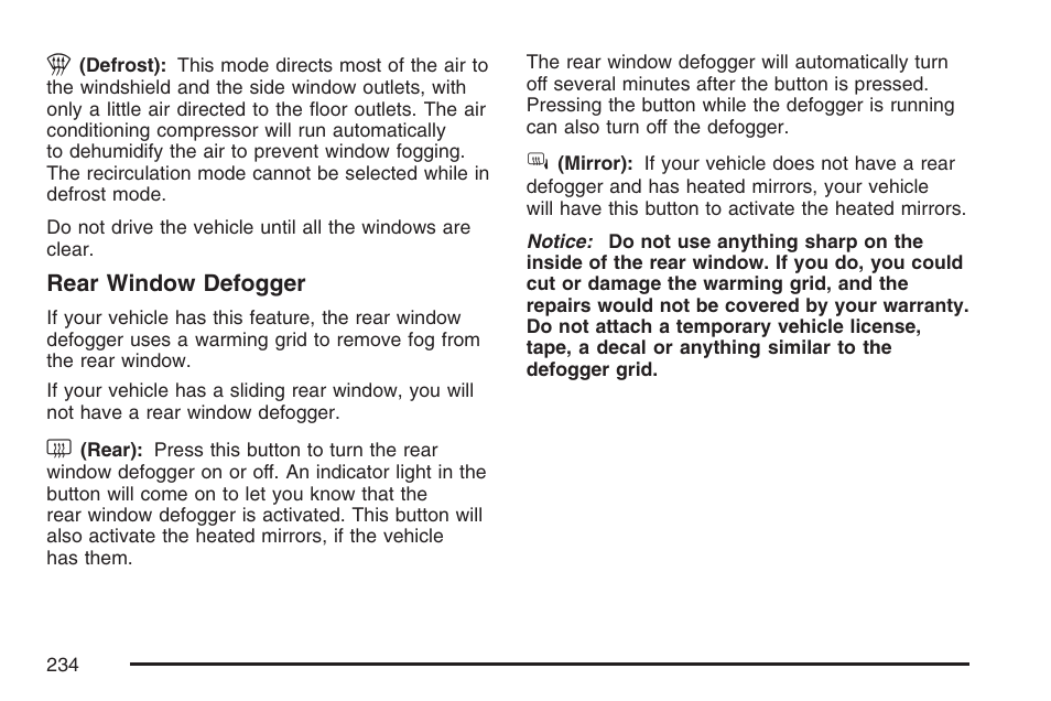GMC 2007 Sierra User Manual | Page 234 / 674