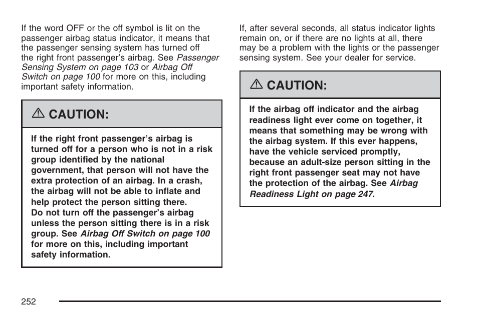 GMC 2007 Sierra User Manual | Page 252 / 674